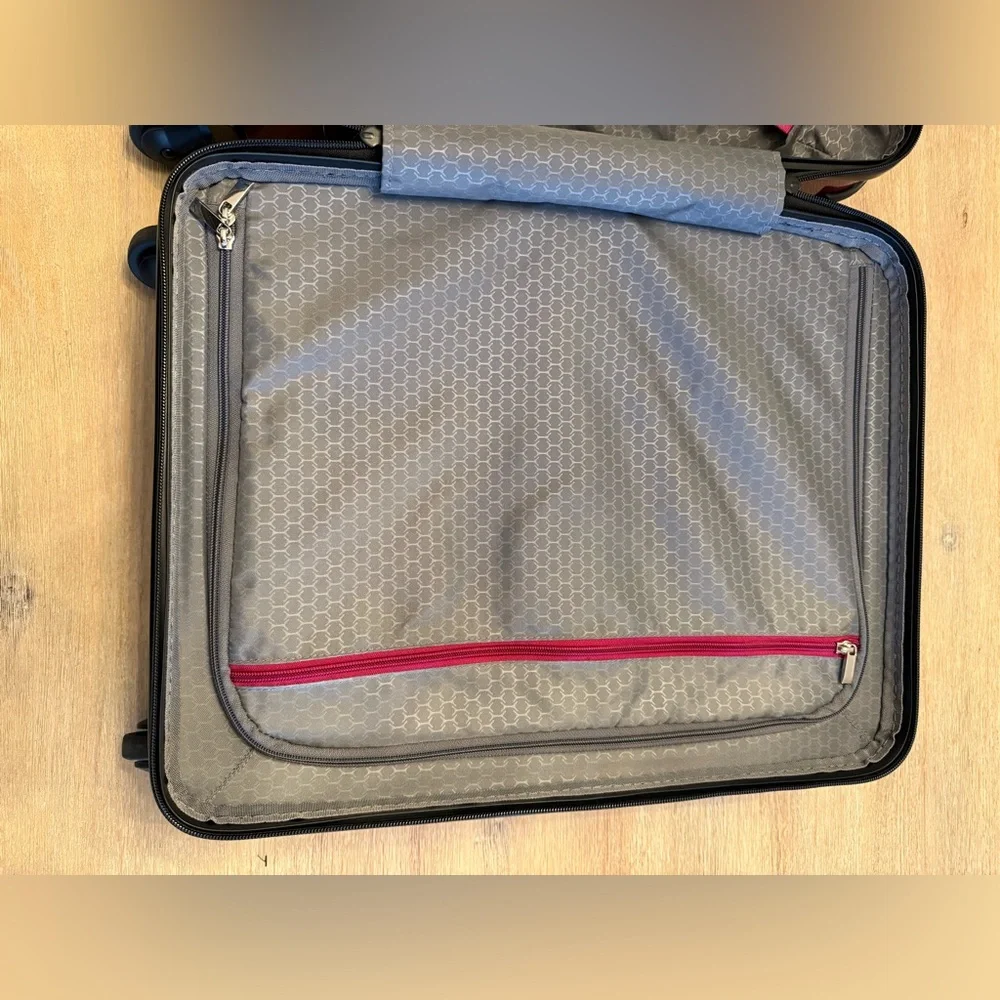 Tumi Pink Carry On Suitcase - Picture 7 of 10